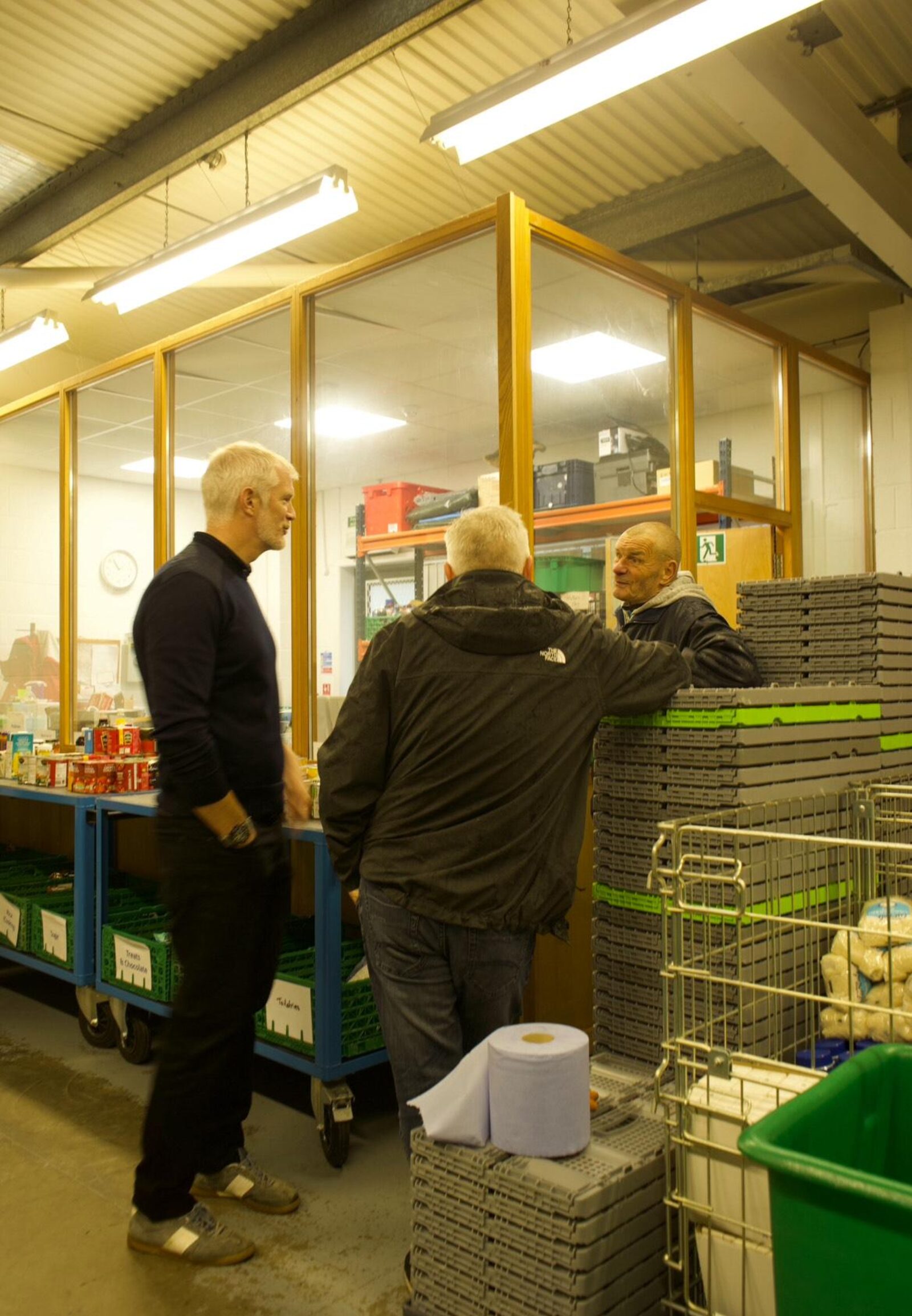 Al at the foodbank